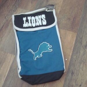 DETROIT LIONS LUNCH BAG BOX COOLER BAG PURSE VINTAGE NEW TAILGATE HANDBAG TOTE